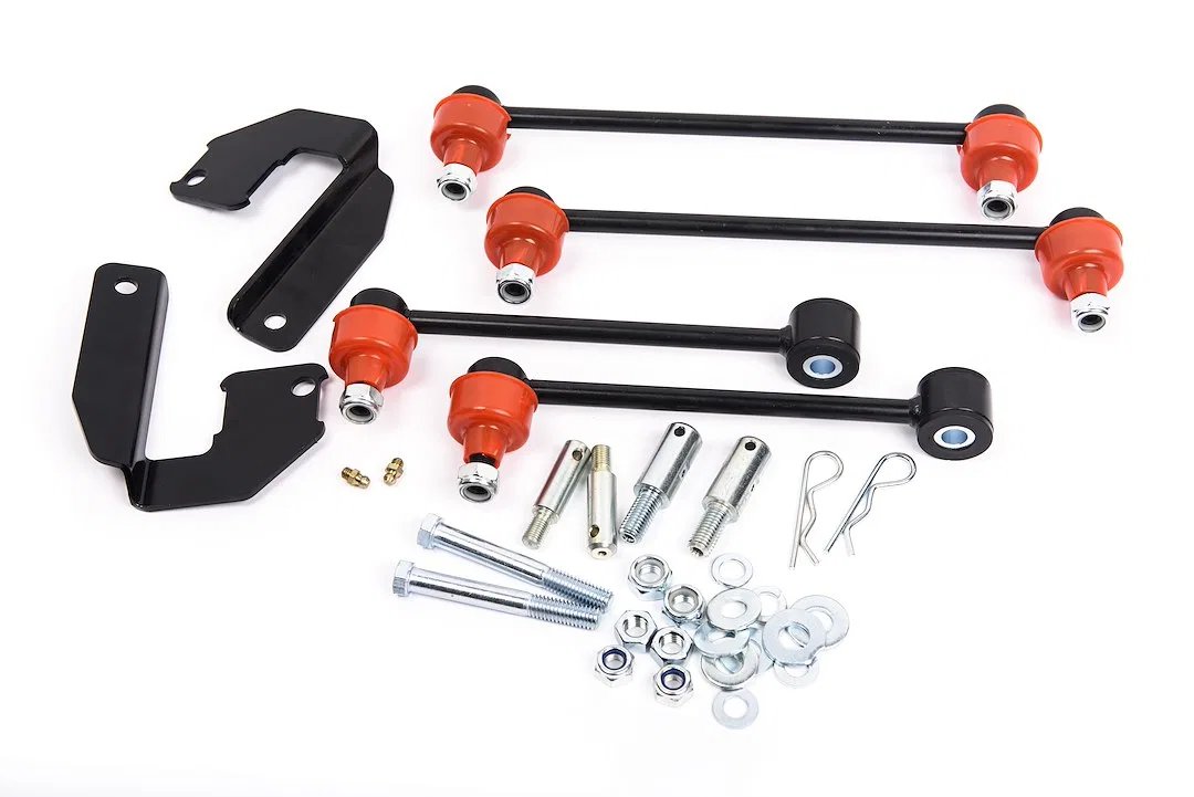 FK48 – ARB USA Stabilizer Bar Quick Disconnect, 4 Inch Lift With Front and Rear Link Kits and Hardware Set Of 4